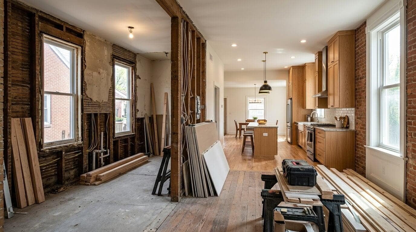 Paying for a Full Gut Renovation When Your House Needs Everything